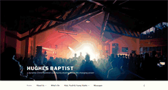 Desktop Screenshot of hughesbaptist.org