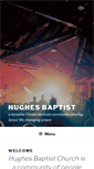 Mobile Screenshot of hughesbaptist.org